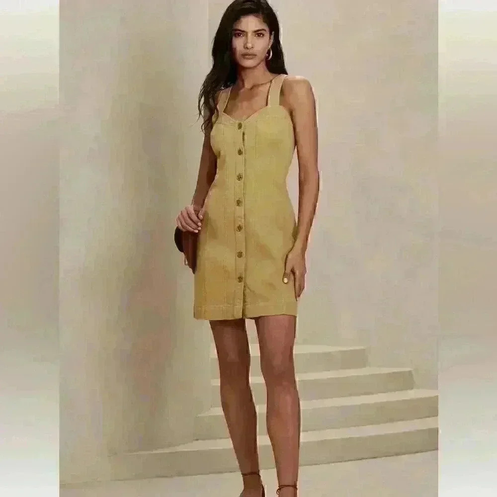 Banana Republic SEAMED MINI DRESS